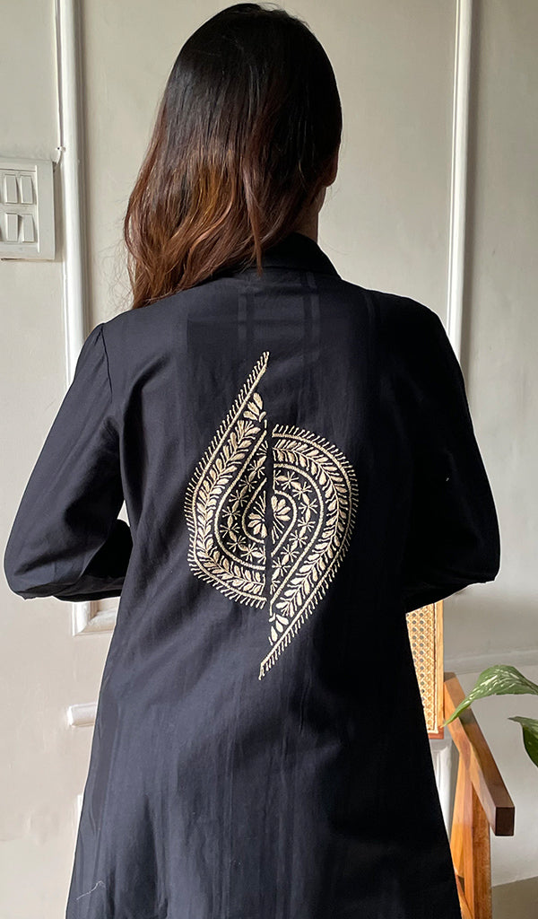 Lucknowi Handcrafted Cotton Chikankari Dress